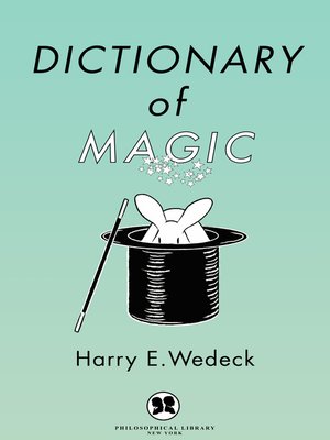 cover image of Dictionary of Magic